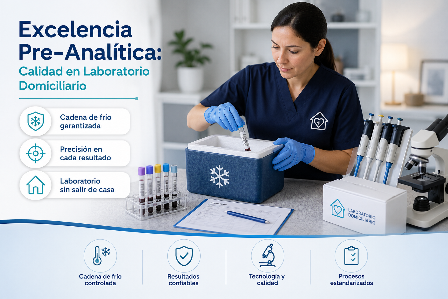 Excelencia Pre-Analítica: Calidad en Laboratorio Domiciliario